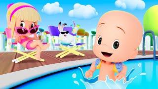 Swim Safety song | The Frog Sung | Singing for Kids | Cleo & Cuquin