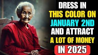 Wear THIS Color on December 31st to MANIFEST ABUNDANT WEALTH in 2025 | Buddhist Teachings