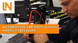 Customer Project: Automotive Lab at HAST School in Hasselt (Belgium)