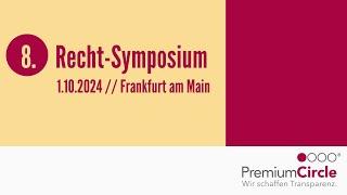 8. Rechtsymposium 2024 - Stimmen zur Veranstaltung