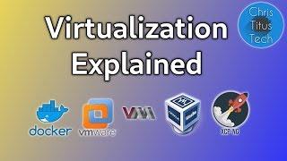 Virtualization Explained | Docker | VMware | QEMU | Virtualbox