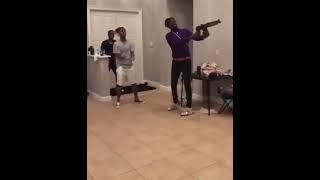 YNW Melly ️ & YNW Sakchaser ️ playing baseball with a draco  #ynwmelly #ynw