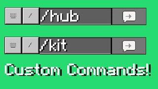 How To Create Custom Commands on Minecraft Bedrock!