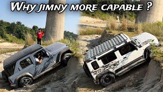 Why Jimny is more successful in Offroading in comparison to Thar Roxx