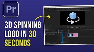 How to Create Spinning Logo in Adobe Premiere Pro (2024)