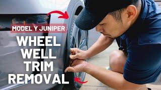 How To Remove 2026 Tesla Model Y Juniper Wheel Well Trim