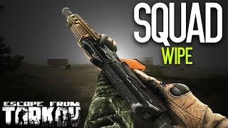 Running into a 5 man Squad in Tarkov - Full Raid