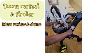 Doona carseat & stroller: demo and mom review