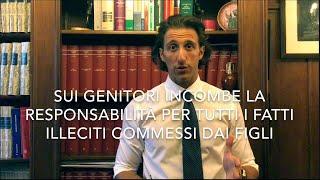 Sui genitori incombe la responsabilità per i fatti illeciti commessi dai figli