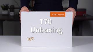 Teclast T70 | New Stylish Powerful Tablet 2025 Official Unboxing & Hands-on Video !!