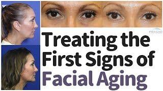 How the First Signs of Facial Aging, Especially Volume Loss, can be Treated without Surgery