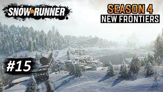 SnowRunner (Season 4: New Frontiers) - #15 - Амур: Космодром - Смотрящий на звезды (ZiKZ 605R)