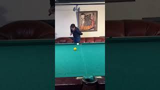Простой трикшот для любителей бильярда :) #бильярд #billiard #kicksoff #shorts