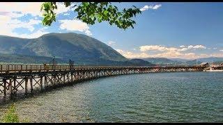 Shuswap Lake Nature Bay Wharf, Salmon Arm Canada