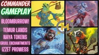 Bloomburrow EDH - Flubs, Baylen, Bello, Bria - Commander Gameplay MTG BLB BLC Magic