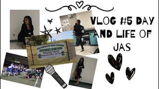 Vlog #5 Day and life of Jas *Homecoming spirit week edition*