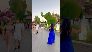 Beautiful Place in Dubai ️ Miracle Garden #dxbramjivlogs #love