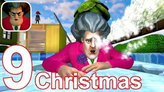 Scary Teacher 3D - Gameplay Walkthrough Part 9 - Christmas Worst Skater Ever