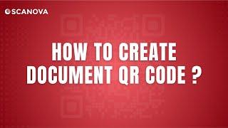 Scanova QR Code Generator | How to create a Document QR Code