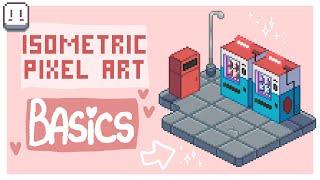 How to draw ISOMETRIC PIXEL ART | Works for procreate, aseprite, photoshop...