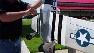 P-51 Mustang S 8cc BNF Gas Trainer by Hangar 9®