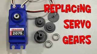 How to Replace Servo Gears - The Tank RC