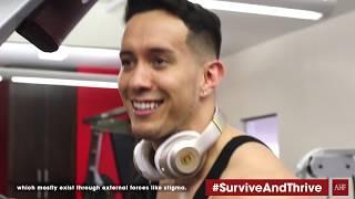 #SurviveAndThrive with HIV+ Pro Bodybuilder Raif Derrazi