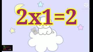 Table of 2 । Multiplication Table Song l 2x1=2 । Learn time table ।  2 ka pahada