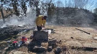 Fire at Windsor homeless encampment