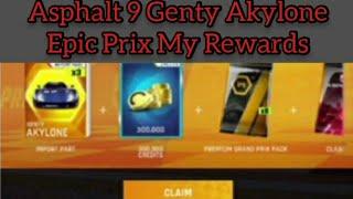 Asphalt 9 Epic Prix Genty Akylone