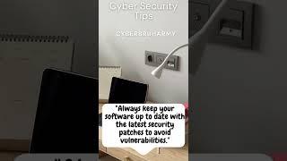 #cybersecurity #cybersecurityawareness Cyber Security tips 1 and 2