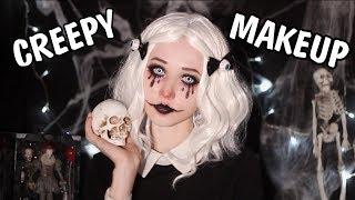 Halloween Makeup / Жуткий Макияж на Хэллоуин косметикой с AliExpress