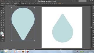 Как нарисовать капельку воды в программе Adobe Illustrator