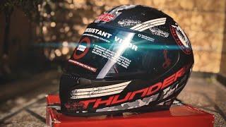 Best budget helmet in Pakistan | STUDDS Thunder D2 Decor | Unboxing & Review | Urdu/Hindi
