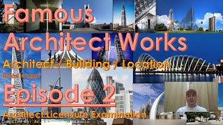 Famous Architect Works Episode 2 - Architect Licensure Exam  - ALE Review