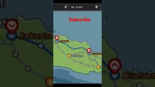 Bus simulation Indonesia Game Map