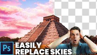 Replace Skies in Photoshop (You Won't Believe This Technique!)