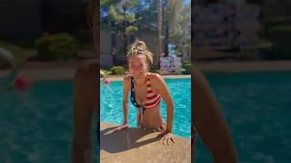 Have you ever seen someone exit a pool like this?!