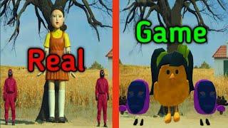 squid game real or game ??  |chicken gun|