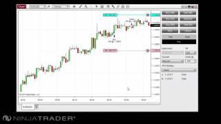 NinjaTrader 8 - Chart Trader