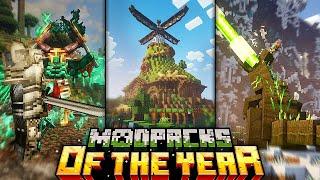 TOP 10 Minecraft ModPacks OF THE YEAR 2024  | Forge & Fabric