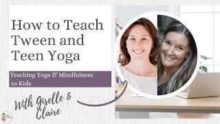 How to Teach Tween and Teen Yoga Classes - a Kids Yoga Stories Interview