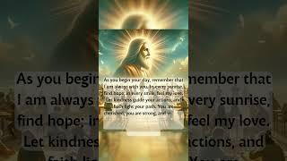 Embracing Hope: A Divine Prayer for Daily Inspiration  #loveandlight #motivation #hope #jesus