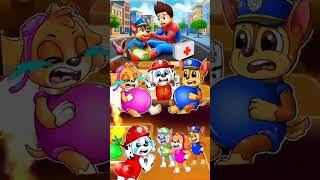 Scary 3D Teacher vs Paw Patrol Exe vs Rubel vs Baby Boss Coffin Dance Tiles Hop #pawpatrol