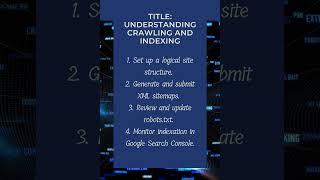 Understanding Crawling and Indexing 