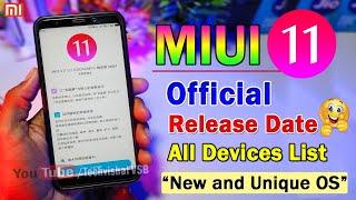 MIUI 11 Global Stable Update Official Announced | Release Date in India | New MIUI 11 Top Features