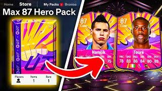 50x MAX 87 HERO PACKS!  FC 25 Ultimate Team