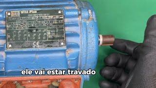 Como testar o Motor Trifásico