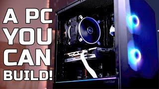 A GAMING PC YOU CAN ACTUALLY BUILD! Ryzen 5600X + RX 6600 XT Build Guide