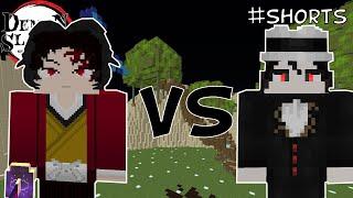 Muzan Vs Yoriichi - Minecraft Demon Slayer Mod #Shorts